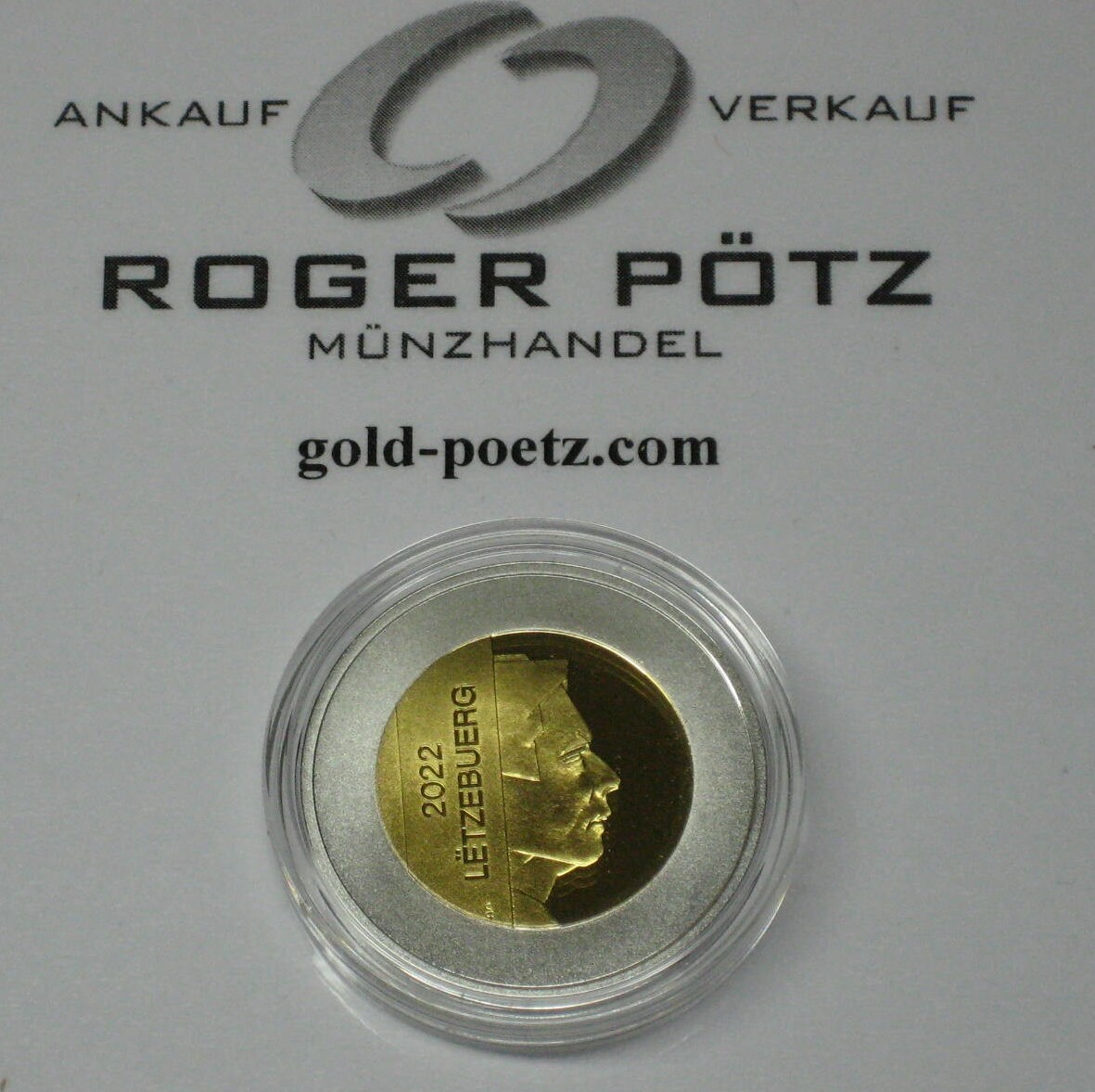 LUXEMBURG 5 Euro 2022 Seidelbast Flora und Fauna Silber/Nordisches Gold ...