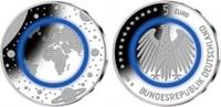 DEUTSCHLAND 5 x 5 Euro 5 x 5 Euro 2016 Planet Erde Weltneuheit Polymerring bankfrisch A D F G J -