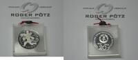 DDR 20 Mark Gebrüder Grimm polierte Platte original -