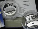 FRANKREICH 50 Euro 50 Euro 2014 Silber Le Normandie PP nur 193 Exemplare Auflage -
