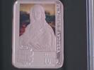 Andorra 10 Diners 10 Diners 2008 Malerserie Da Vinci Mona Lisa, Farbdruck auf Silber -
