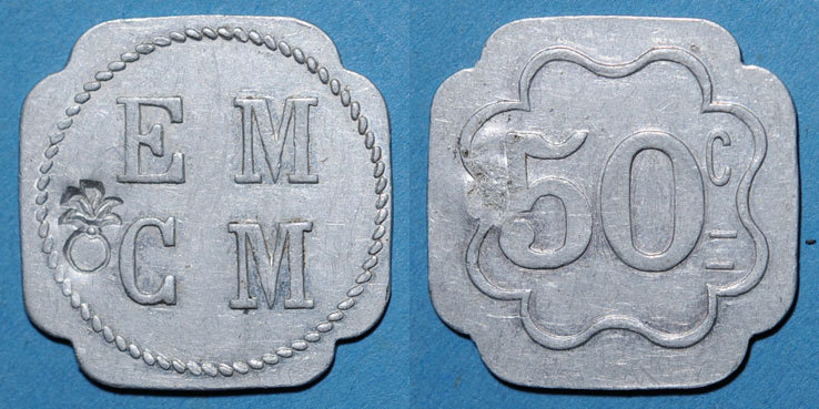 Монета St 50 1040 1990. French 30