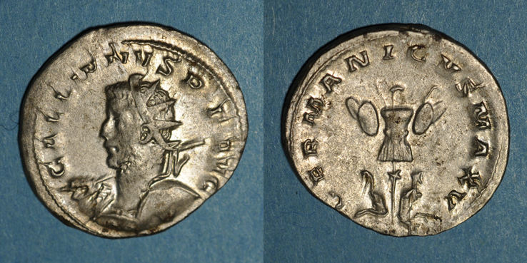 ROMAN EMPIRE 257-258 n. Chr. Gallien (253-268). Antoninien. Cologne ...