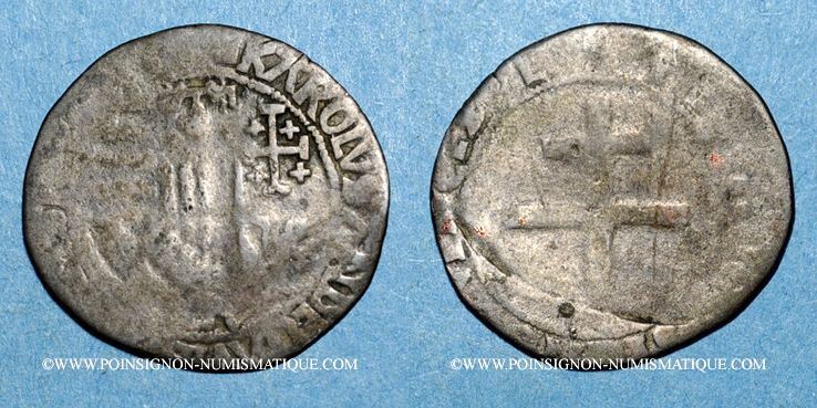 Other Feudal Coins 1480 1481 Comte De Provence Charles Iii D Anjou Demi Gros Tarascon Tres Rare B A F Vg Ma Shops
