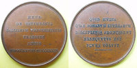 MEDALS bronze Antoine-François-Henri Lefèbre de Vatimesnil . Médaille en . 50 mm -