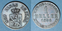 GERMANY before 1870 1 heller Hesse. Frédéric Guillaume (1847-1866). -