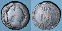 FRENCH ROYAL COINS Sol Louis XV (1715-1774). Sol d'Aix & Aix -