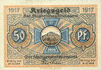 GERMANY - EMERGENCY NOTES (1914-1923) A - J 50 pfennig Blankenburg Bad. Stadt. Billet. -