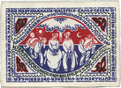 GERMANY - EMERGENCY NOTES (1914-1923) A - J 50 mark Bielefeld. Stadt. Billet. en soie Inédit ! -