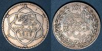 OLD FRENCH COLONIES 2 1/2 dirhams Maroc. Moulay Hafid (1326-1330H = 1908-1912). 1329H, Paris -