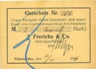 GERMANY - EMERGENCY NOTES (1914-1923) A - J 2 mark Einswarden. Frerichswerft. Billet. N° 174 ! -