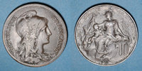 FRENCH MODERN COINS 10 centimes 3e république (1870-1940). Dupuis, -