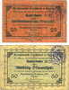 GERMANY - EMERGENCY NOTES (1914-1923) A - J 25 pf Ergoldsbach. Marktgemeinde. Billets. 50 pf -