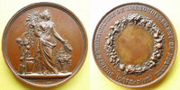 MEDALS  Beaune (Côte-dOr). Société dhorticulture. Médaille en cuivre. 41,6 mm. Gravée par Pingret Petits chocs / listel, VF