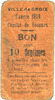 FRENCH EMERGENCY NOTES 10 centimes Croix (59). Ville. Guerre Comité de Secours. Billet. -