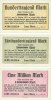 GERMANY - EMERGENCY NOTES (1914-1923) A - J 1 million mark Gersdorf. Franz Münch. Billets. 100 000, 500 000 -