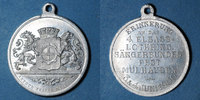 ALSACE Alsace. Mulhouse. 4e festival des chorales d'Alsace-Lorraine. Médaille en aluminium. 29 mm -