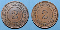 FRENCH EMERGENCY COINS pfennig Strasbourg (67). Consum-Genossenschaft Artillerie Werkstadt. 2 ( ) -