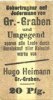 GERMANY - EMERGENCY NOTES (1914-1923) A - J 20 pf Groß-Graben. Hugo Heimann. Kolonialwaren. Billet. -