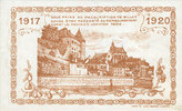 FRENCH EMERGENCY NOTES 50 centimes Mayenne (53). Ville. Billet. -