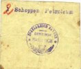GERMANY - EMERGENCY NOTES (1914-1923) A - J Hassloch. Gemeinde. 2 (/1) chopes de pétrole (2 (/1) Schoppen Petroleum) -