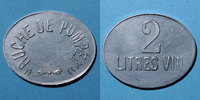 FRENCH EMERGENCY COINS Pompey (54). Ruche de Pompey. 2 litres de vin -
