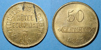FRENCH EMERGENCY COINS 50 centimes Longwy (54). Aciéries de Longwy - Hôtel Economat. -