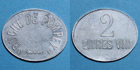 FRENCH EMERGENCY COINS Pompey (54). Ruche de Pompey. 2 litres de vin -