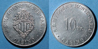 EUROPE 10 francs Monaco. S. B. M. Loews Monte-Carlo. Casino. -