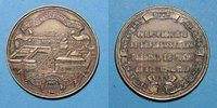 MEDALS bronze Paris. Compagnie fermière d' l'Etablissement thermal de Vichy. Médaille en . 33,8 mm -