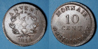 FRENCH MODERN COINS 1ère restauration (1814-1815). Siège d'Anvers. 10 cmes -
