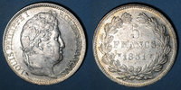 FRENCH MODERN COINS 5 francs Louis Philippe (1830-1848). tranche en relief, Lille -