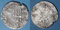 OTHER FEUDAL COINS Gros Franche Comté. Comté de Bourgogne. Philippe II (1556-1598). Dôle -