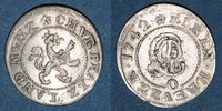 GERMANY before 1870 1 kreuzer Palatinat-Kurline Charles Philippe (1716-42). -