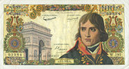 NOTES OF THE BANQUE DE FRANCE 100 NF Banque de France. Billet. Bonaparte, -