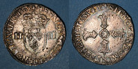 FRENCH ROYAL COINS 1/4 d'écu Henri IV (1589-1610). 2e type, &. Aix -