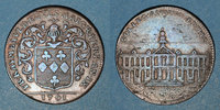 TOKENS Jeton Anjou. Mairie d'Angers. Fr Raymbauld de la Foucherie. cuivre -