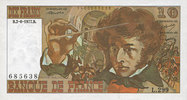 NOTES OF THE BANQUE DE FRANCE 10 francs Banque de France. Billet. Berlioz, -