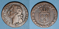 FRENCH ROYAL COINS 1/2 sol Louis XVI (1774-1793). &. Aix. Différent sous le buste : étoile -