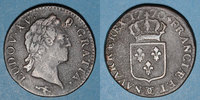 FRENCH ROYAL COINS Sol Louis XV (1715-1774). Sol à la vieille tête Besançon -