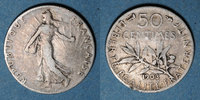 FRENCH MODERN COINS 50 centimes 3e république (1870-1940). Semeuse -