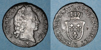 FRENCH ROYAL COINS Sol Louis XV (1715-1774). Sol d'Aix & Aix -