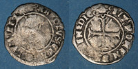 FRENCH ROYAL COINS Charles VIII . Hardi, 3e émission. Bordeaux. Inédit ! -
