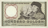 OTHER FOREIGN NOTES 100 gulden Pays Bas. -