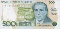 OTHER FOREIGN NOTES 500 cruzados Brésil. -