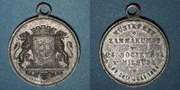 ALSACE Alsace. Mulhouse. Concours musical. Médaille en étain. 28 mm -