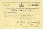 OTHER FOREIGN NOTES 1 gulden Pays Bas. Gemeente Amsterdam. -