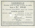OTHER FOREIGN NOTES 10 cent Pays Bas. Gemeente Enschede. -