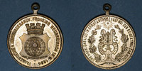 ALSACE Neuf-Brisach. Bénédiction du drapeau du cercle masculin des chanteurs «Frohsinn». Médaille -