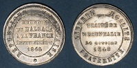 ALSACE 2e centenaire de la Réunion de l'Alsace à la France (traité de Westphalie). Médaille en étain -